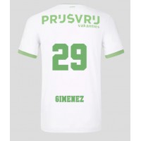 Feyenoord Santiago Gimenez #29 Tredjedrakt 2023-24 Kortermet